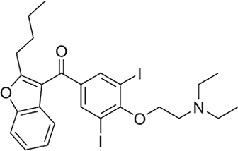 Amiodarone Molecule